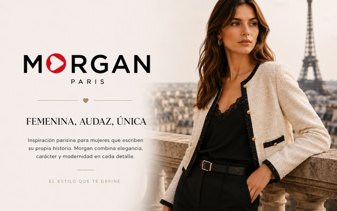 MORGAN: moda femenina con elegancia parisina en Virginia Cantero