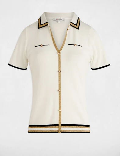 pull-col-polo-manches-courtes-blanc-femme-vue3-32536300972891132