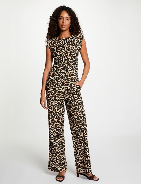Pantalón recto Morgan Felin animal print para mujer Mujer con Pantalón recto Morgan Felin animal print para mujer