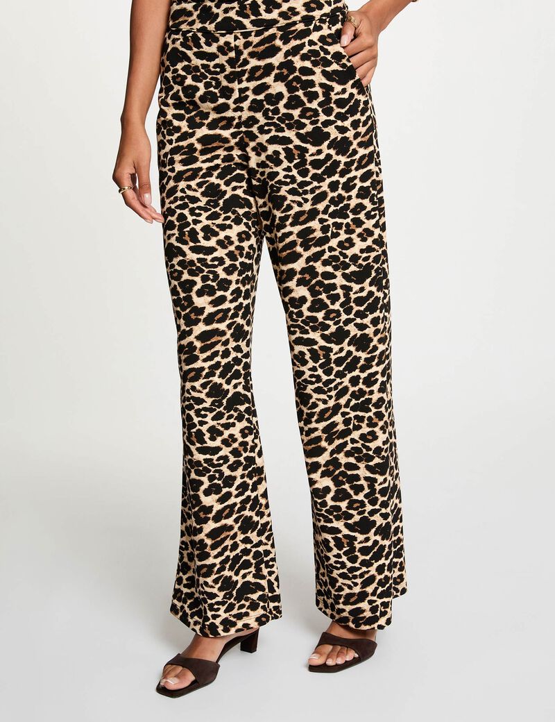 pantalon-droit-imprime-multicolore-femme-vue5-32536311062230900