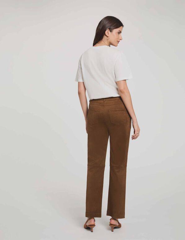 pantalon-droit-suedine-marron-chocolat-femme-vue2-32536311067961231
