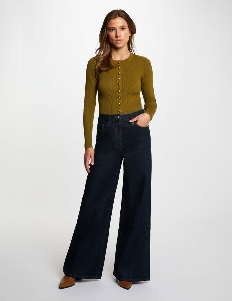 pull-cintre-col-rond-vert-olive-femme-vue5-32536311067540606