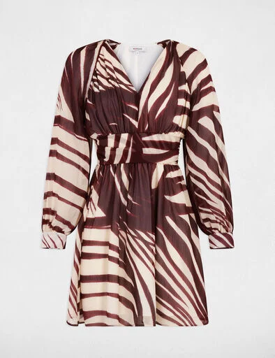 robe-courte-cache-coeur-multicolore-femme-vue3-32536311062420900