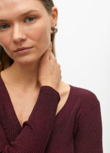 Pendientes doble aro print animal