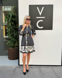 Vestido canastera camisero sunset & moon