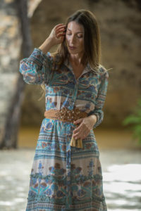 Vestido shirt Roma sunset and moon