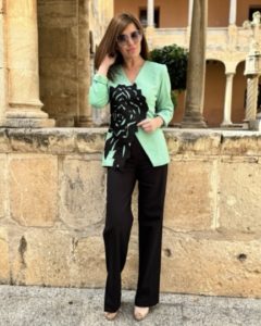 Pantalon bota negro Kahyra