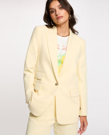 Chaqueta amarilla Vado F para mujer