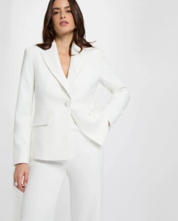 Chaqueta blanca de encaje Vana para mujer
