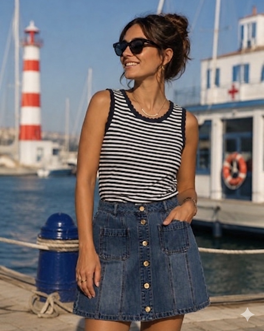 Falda vaquera Jitami