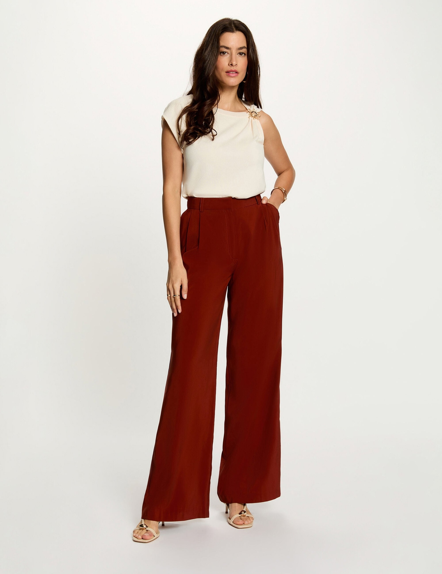 Pantalón Morgan Pdeka caldera fluido para mujer