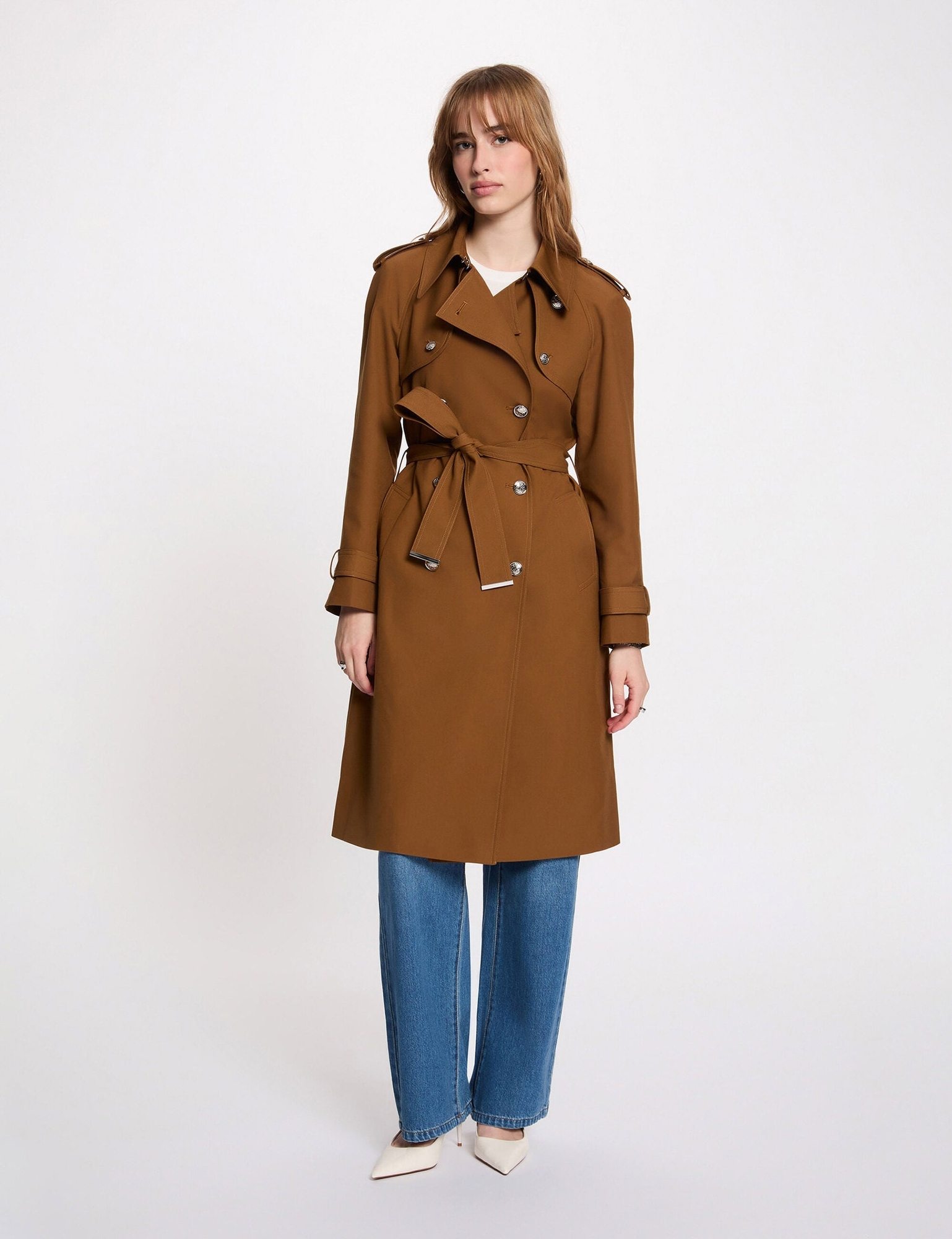 Gabardina Gtrench en marron