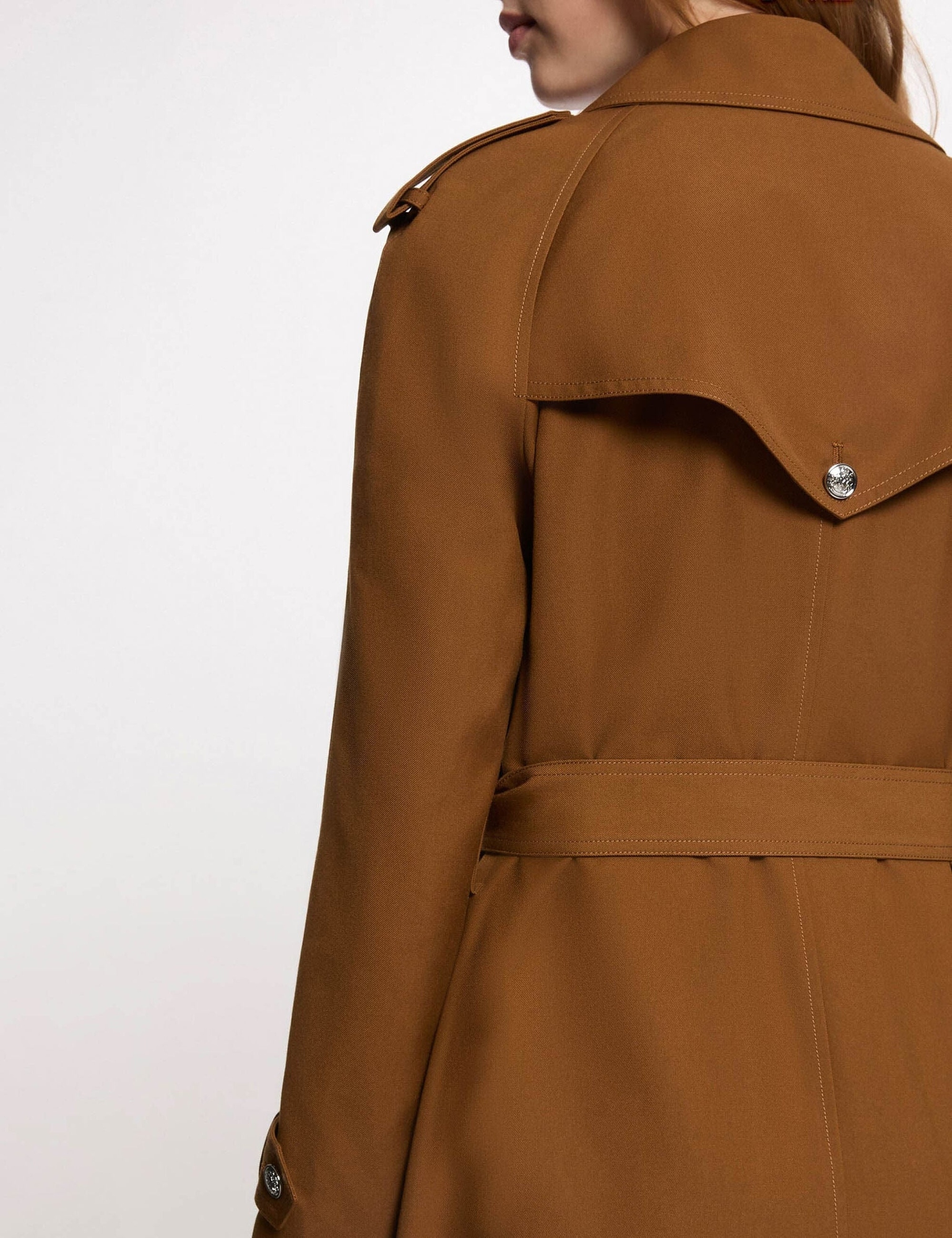 Gabardina Gtrench en marron