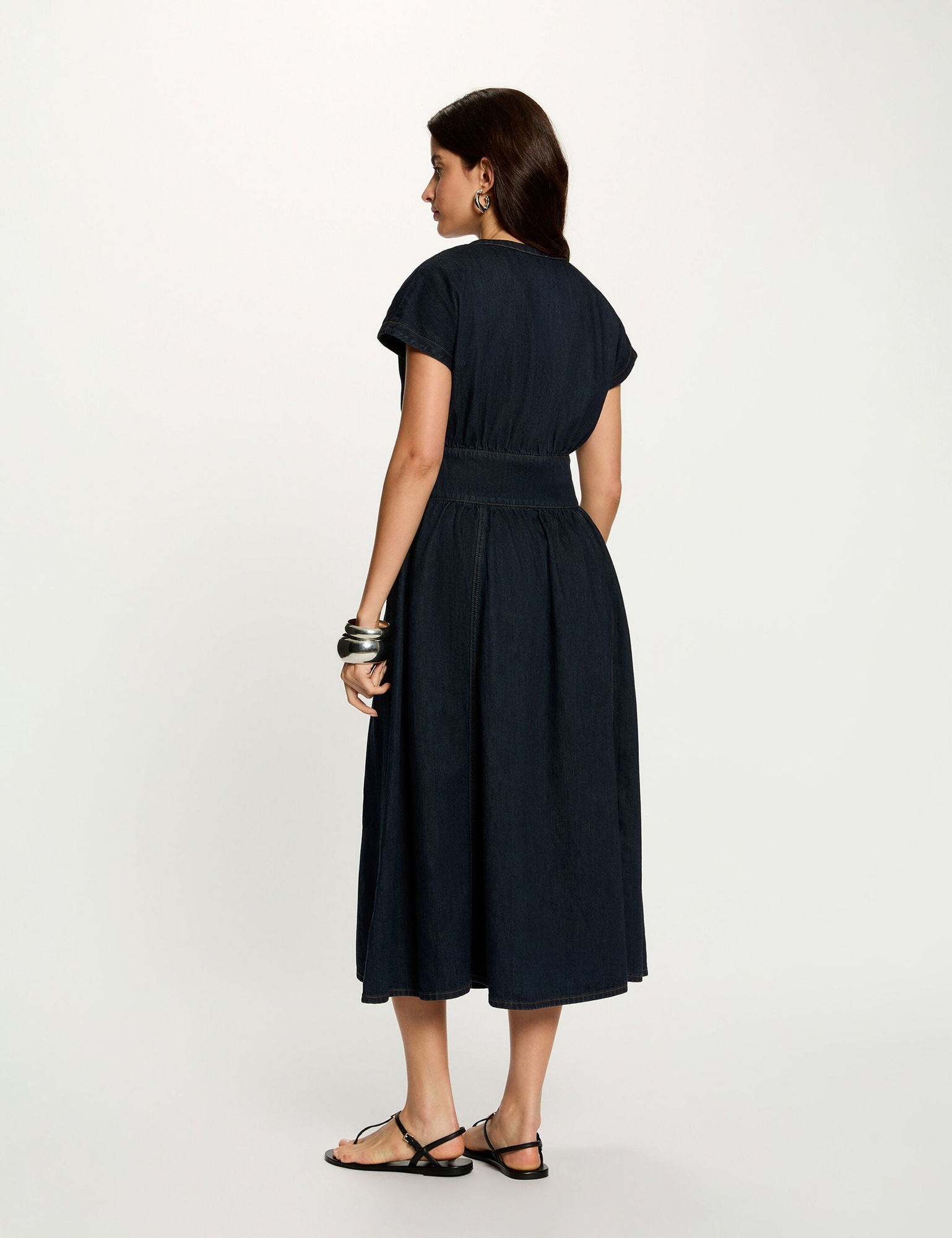 Vestido vaquero midi Ririna