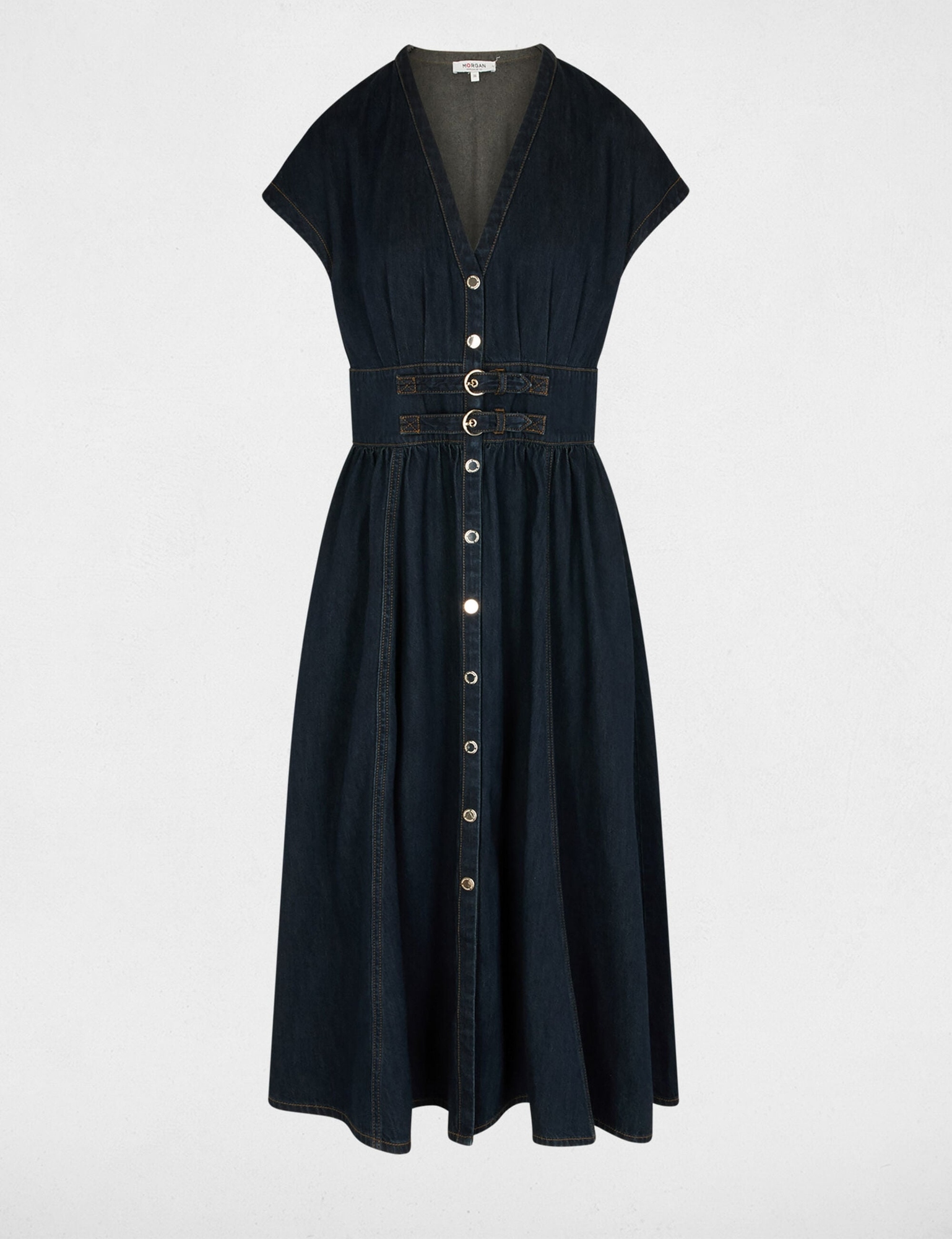 Vestido vaquero midi Ririna